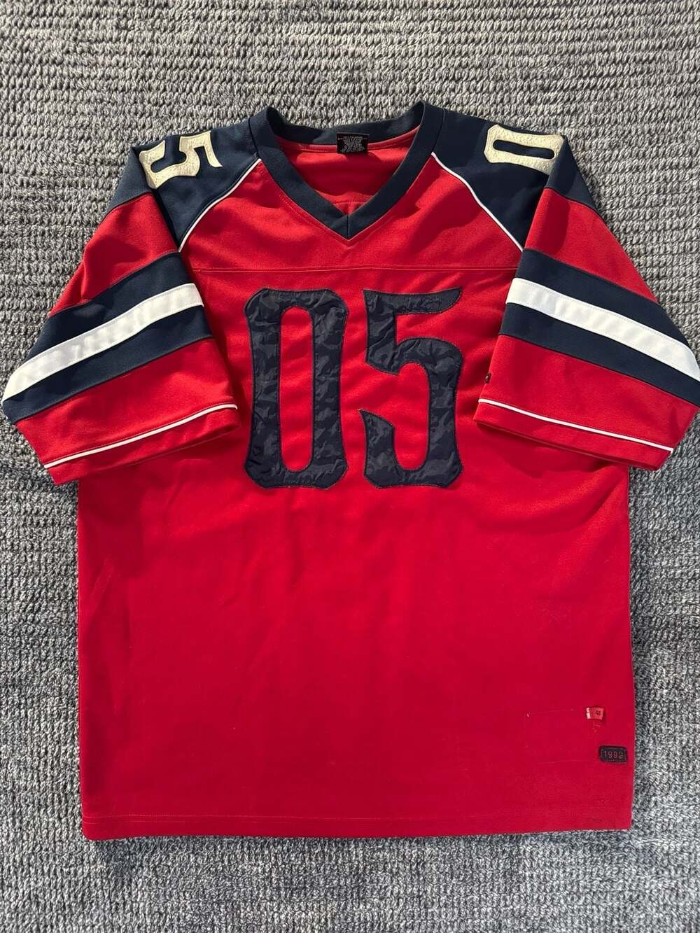 Vintage FUBU The Collection 1992 Number 05 Jersey